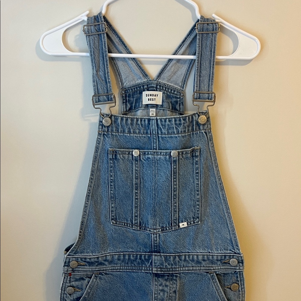Sunday Best Blue Denim Overalls